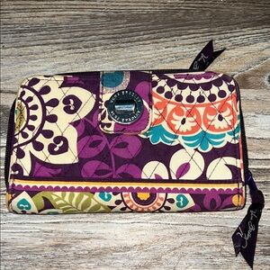 Vera Bradley Wallet Clutch Wristlet Quilted Floral Colorful WEEKEND SALE 🤩